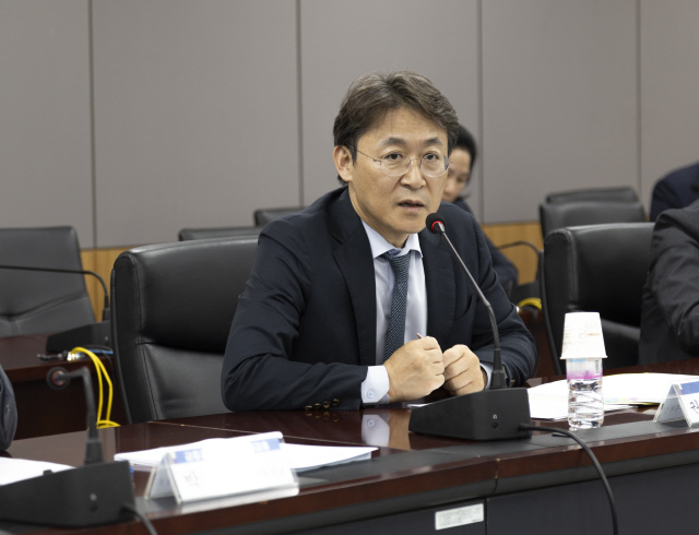 권대영 금융위원회 사무처장이 지난 20일 오후 서울 종로구 정부서울청사에서 제1차 상호금융정책협의회를 주재하고 있다. [금융위원회 제공]